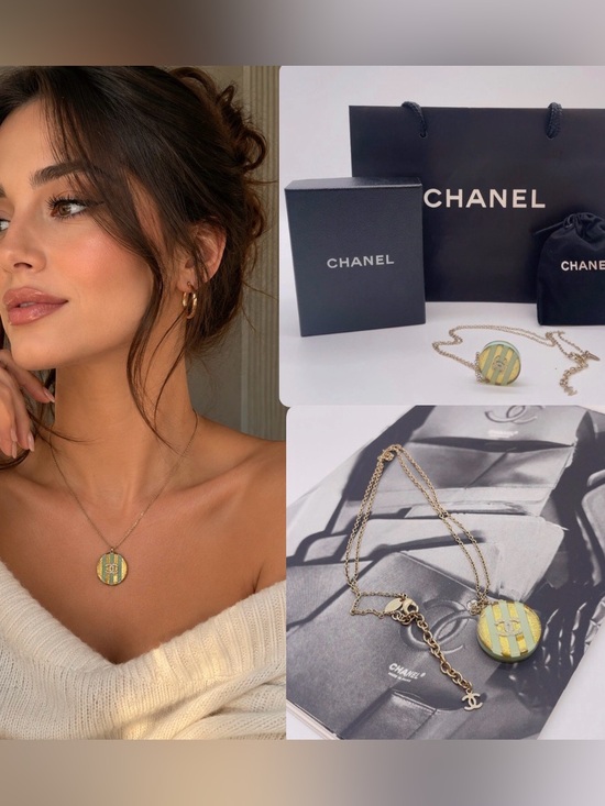 CHANEL Jewelry - Authentic CHANEL Border Coco Necklace 13C 🌟